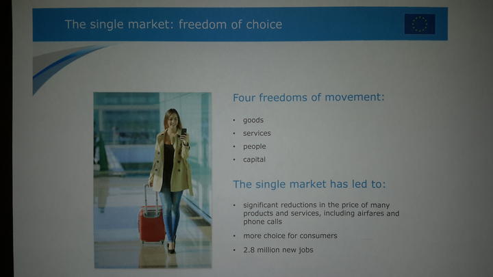 The single market The single market