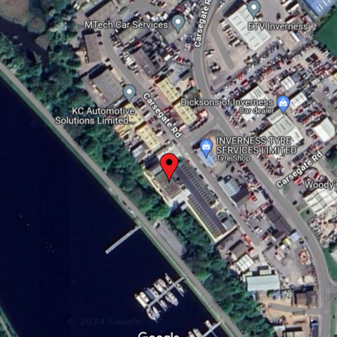 Map location for the Treehouse