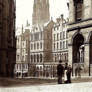 Historical view of Edinburgh Quaker Meeting House Historical view of Edinburgh Quaker Meeting House