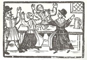 Illustration from Hell Broke Loose, pub 1651 Illustration from Hell Broke Loose, pub 1651